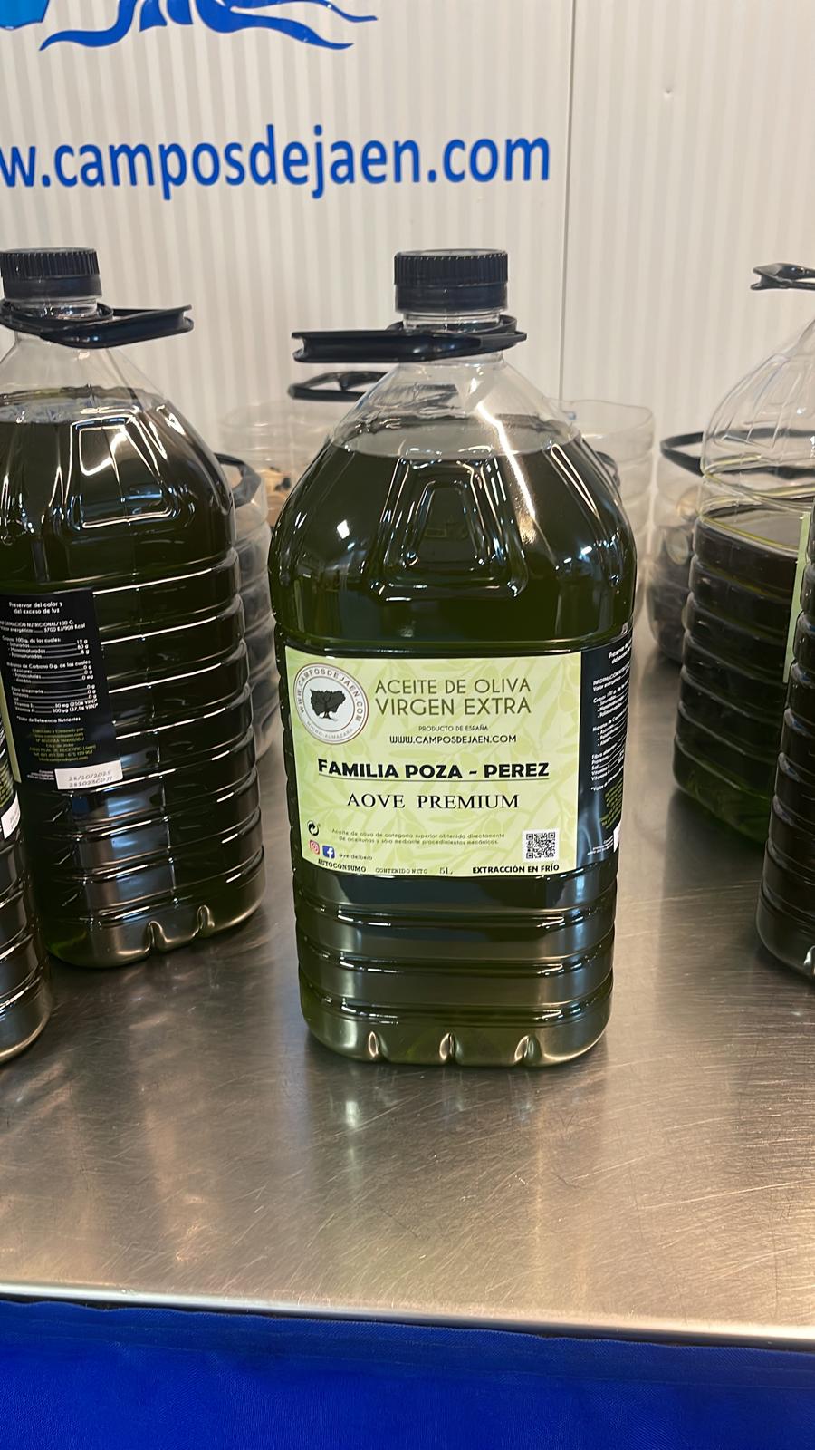 GARRAFA DE 5 L - Aceite de Oliva Virgen Extra Ecológico